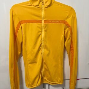 J.Lindeberg Bright Yellow Jacket with Orange Stripes